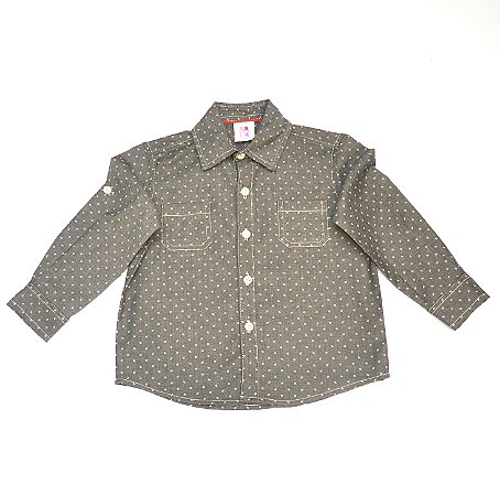Camisa manga longa jeans black - estrelinhas