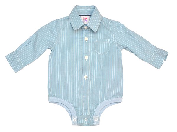 Body manga longa - Listrado Tal Pai, Tal Filho