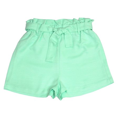 Short Clochard - verde claro