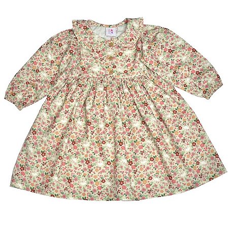 Vestido Manga Longa Coelhinho
