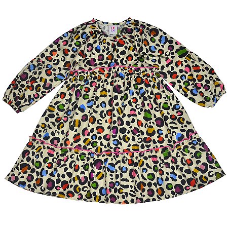 Vestido Dona Oncinha colorido