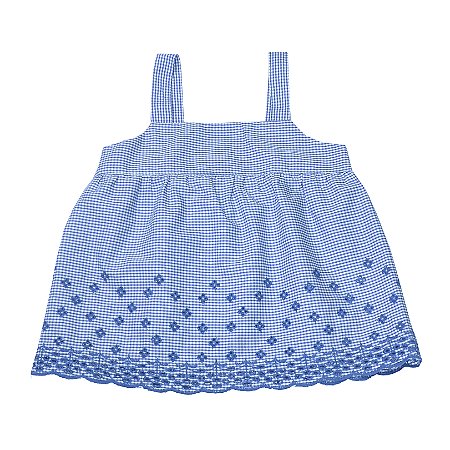 Conjunto Top e Short Barrado Bordado