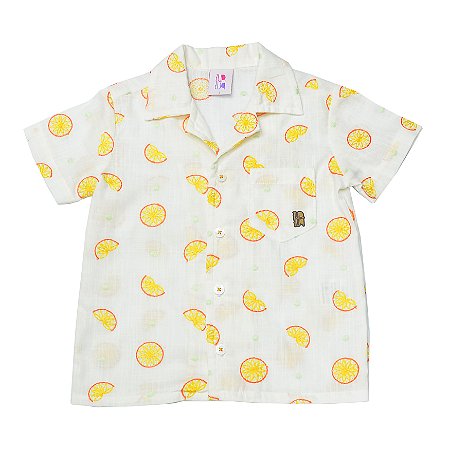 Camisa Manga Curta Laranjas