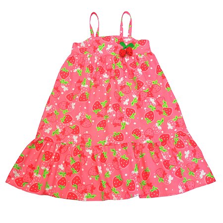 Vestido Alças Moranguinho