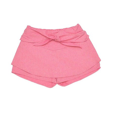 Short-saia com faixa