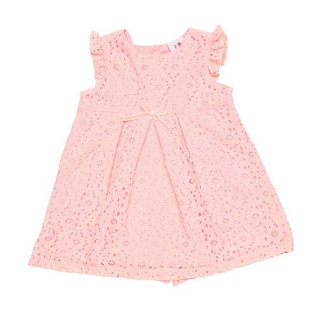 Vestido renda lacinho