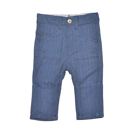 Calça saruel bolsos assimétricos