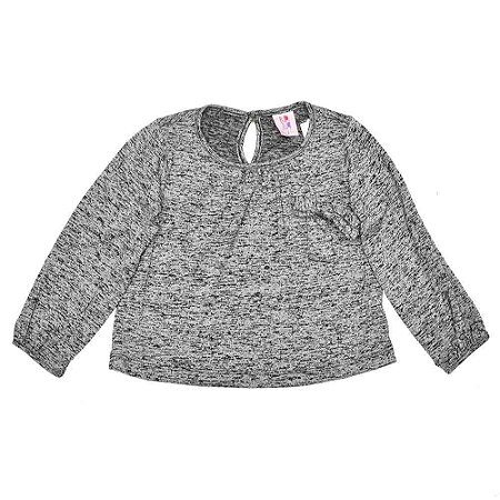 Blusa malha laço
