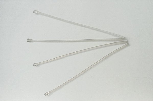 PONTEIRÃO FINO DE PVC PARA HASTES DE ÓCULOS COR CRISTAL
