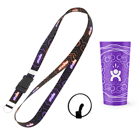 Kit Copo roxo Cartoon by Phaxe - Phaxe