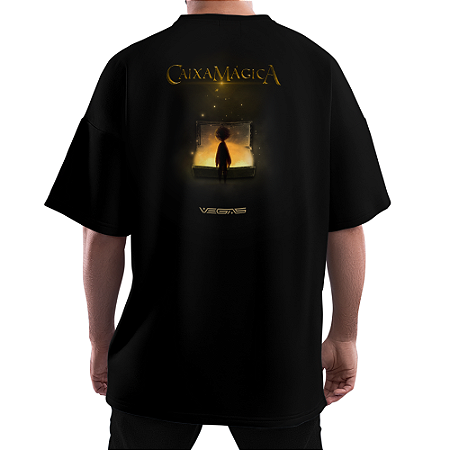 Camiseta Oversized Caixa Mágica - Vegas