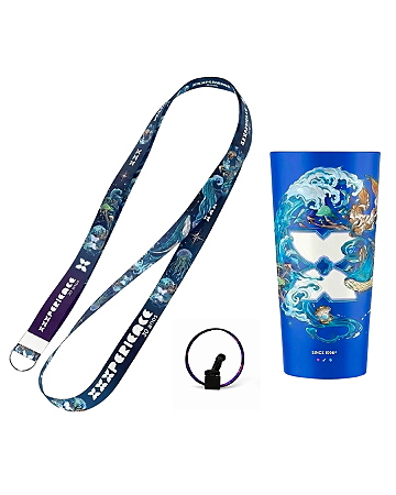 Kit Copo XXXperience 30 anos Ocean Whale - XXXperience (Pré-venda)