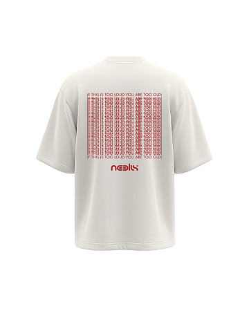 Camiseta Oversized Too Loud For You - Neelix
