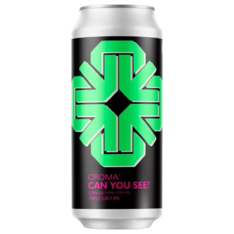 Cerveja Croma Can You See? Triple Juicy IPA Lata - 473ml