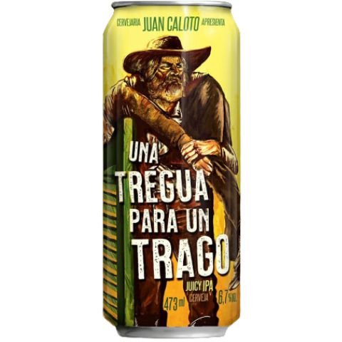 Cerveja Juan Caloto Una Trégua Para Un Trago Juicy IPA Lata - 473ml