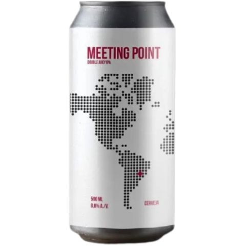 Cerveja Trema + Templária Meeting Point Double Juicy IPA Lata - 473ml