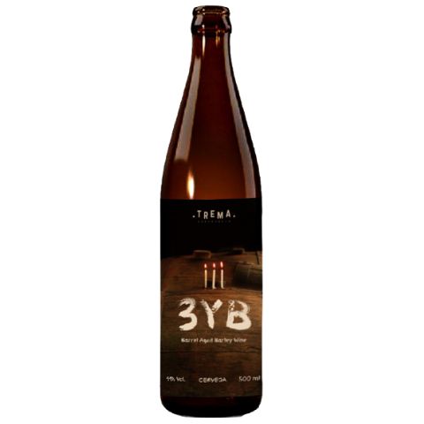 Cerveja Trema 3YB - 3 Year Birthday English Barley Wine Bourbon Barrel Aged - 500ml