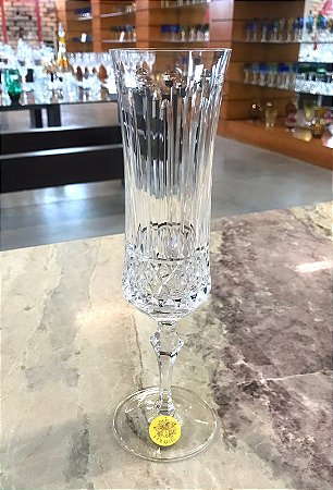 JOGO TAÇAS CHAMPAGNE CRISTAL STRAUSS - CX 6 PÇS