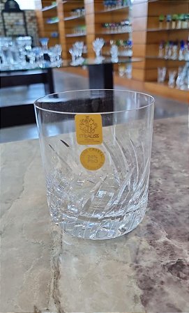 JOGO WHISKY - CRISTAL  STRAUSS - CX 6 PÇS