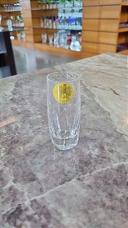 COPO - VODKA - CRISTAL -  STRAUSS - LAPIDADO -  CX - 6 - PÇS