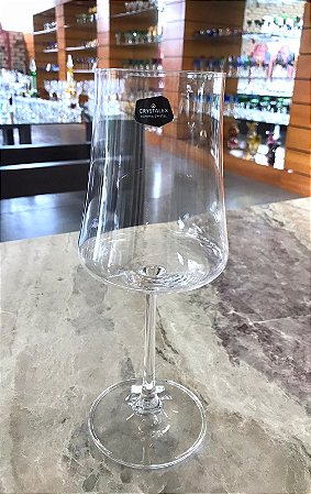 JOGO TAÇAS ÁGUA CRISTAL ECOLÓGICO BOHEMIA - CX 6 PÇS