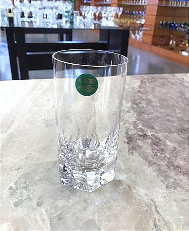 JOGO COPOS LONG DRINK CRISTAL IMPERATTORE BY STRAUSS - CX 6 PÇS