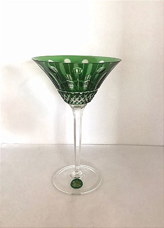 TAÇA DRY MARTINI CRISTAL STRAUSS -COR RUBI - CX 1 PÇ