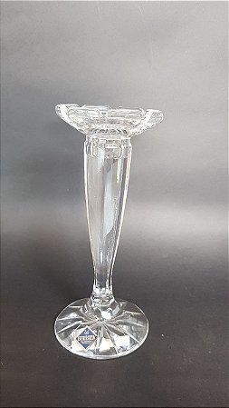 CASTIÇAL DE CRISTAL BOHEMIA 19 CM