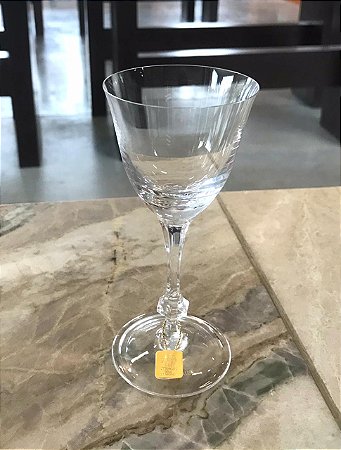 JOGO TAÇAS VINHO TINTO CRISTAL  STRAUSS - CX 6 PÇS