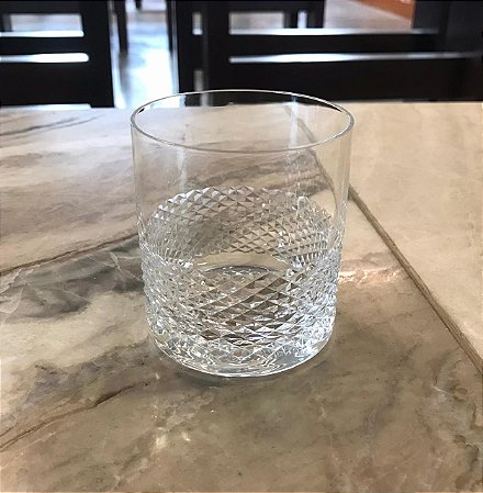 JOGO COPOS WHISKY CRISTAL BOHEMIA -  CX 6 PÇS