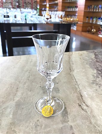 JOGO TAÇAS LICOR STRAUSS LAPIDADA  - CX 6 PÇS
