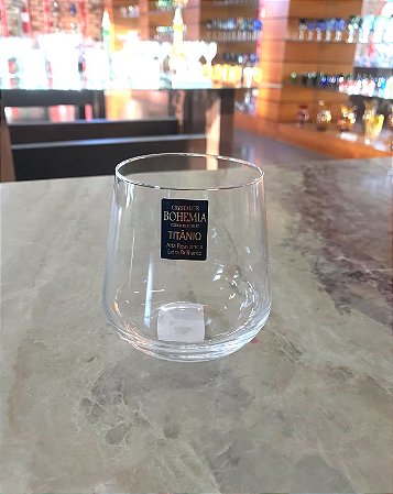 JOGO COPO ÁGUA/WHISKY CRISTAL ECOLÓGICO BOHEMIA - CX 6 PÇS