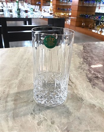 JOGO COPOS LONG DRINK CRISTAL IMPERATTORE BY STRAUSS - CX 1 PÇ