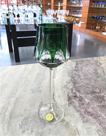 JOGO TAÇAS VINHO BRANCO CRISTAL STRAUSS - CORES SORTIDAS - CX 6 PÇS