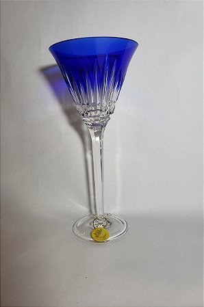TAÇA VINHO BRANCO  STRAUSS - COR AZUL - CX 1 PÇ