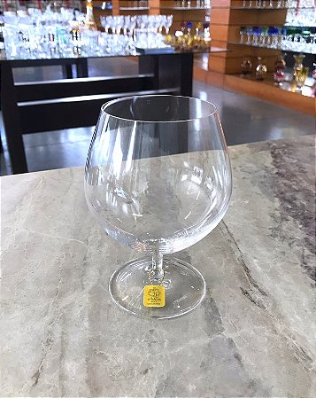 JOGO TAÇAS COGNAC CRISTAL - STRAUSS - CX 6 PÇS