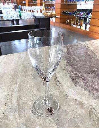 JOGO TAÇAS VINHO BRANCO CRISTAL IMPERATTORE BY STRAUSS - CX 6 PÇS