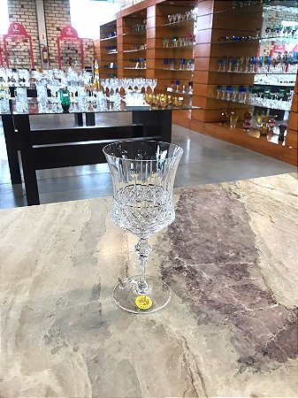 JOGO TAÇAS VINHO BRANCO CRISTAL STRAUSS - CX 6 ÇS