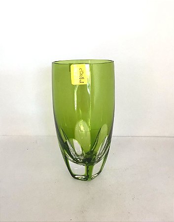 COPO ÁGUA CRISTAL STRAUSS COR VERDE CLARO  CX 1 PC