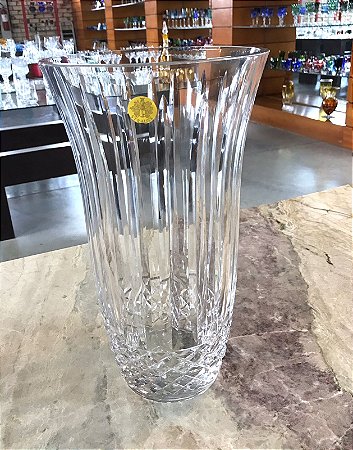 VASO DE CRISTAL STRAUSS - 24% PbO - CRISTALLERIE STRAUSS