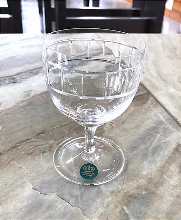 JOGO TAÇAS ÁGUA CRISTAL STRAUSS - IMPERATTORE BY STRAUSS - CX 6 PCS