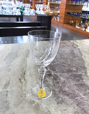 JOGO TAÇAS VINHO TINTO CRISTAL STRAUSS - CX 6 PÇS