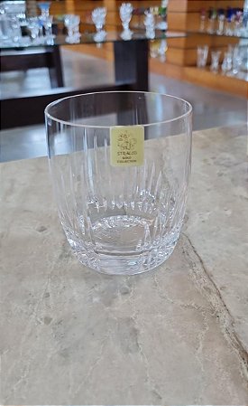 COPO WHISKY CRISTAL  STRAUSS - CX 6 PÇS