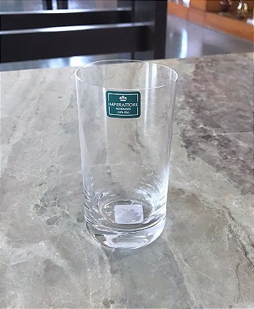 JOGO COPO ÁGUA CRISTAL IMPERATTORE BY STRAUSS CX 6 PÇS