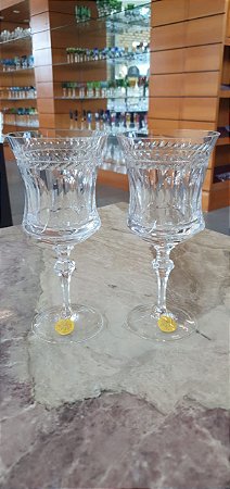 TAÇA VINHO BRANCO  CRISTAL  STRAUSS - CX 2 PCS