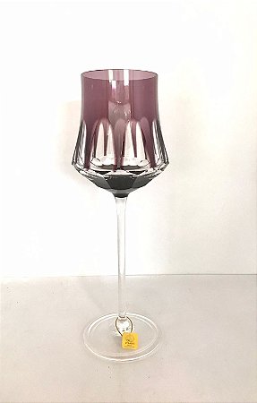 TAÇA ÁGUA ÁGUA CRISTAL STRAUSS - COR AMETISTA - CX 1 PÇ