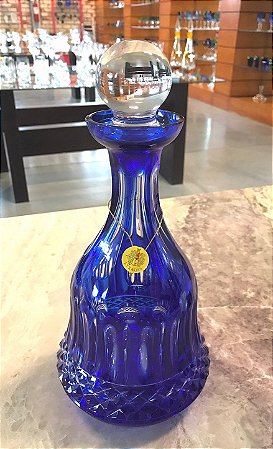 LICOREIRA CRISTAL STRAUSS - COR AZUL - CX 1 PÇ