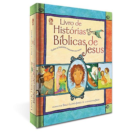 Livro de Histórias Bíblicas de Jesus - Capa Brochura