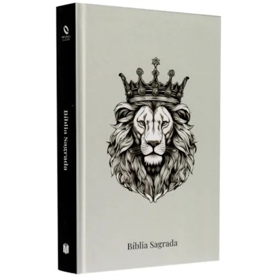 Bíblia Sagrada Leão Rei | NAA | Letra Grande Capa Dura