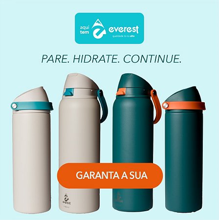 Garrafa Térmica Everest Niva (Verde Pantanal) 1182ml